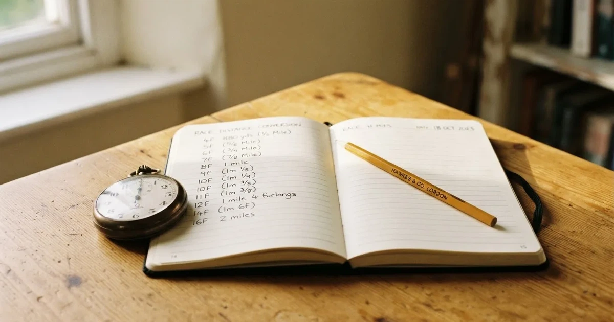 An open notebook with a pencil and a stopwatch on a wooden table